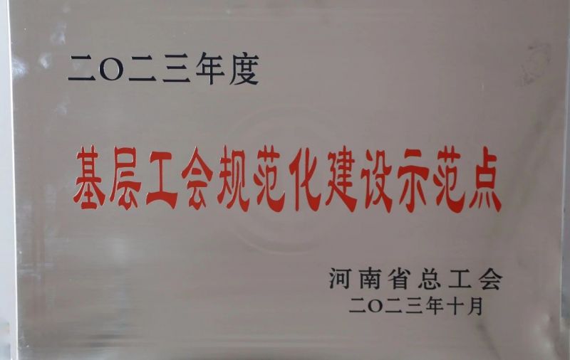 喜報(bào)！公司工會(huì)再添省級(jí)新榮譽(yù)
